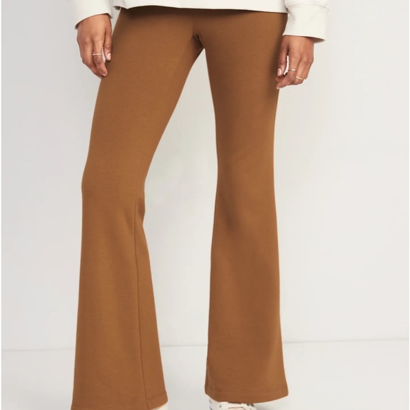 Old Navy Pants - High-Waisted Fleece-Lined Flare Leggings | XXL